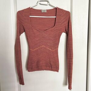 Women's Long Sleeve Knit Top
